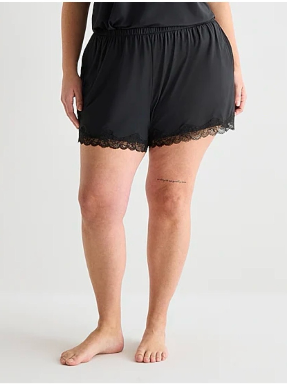 Ambrielle Womens Plus Pajama Shorts